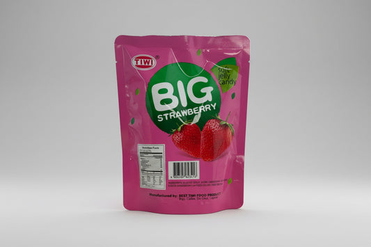 Big Sour Strawberry: 20 piece bag